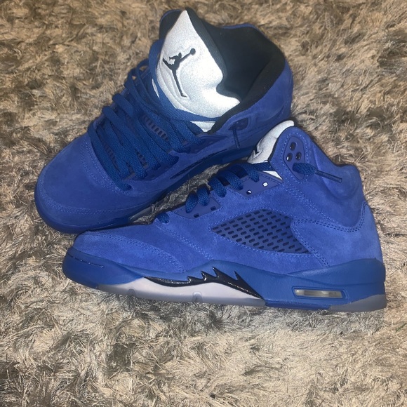 retro jordan 5 blue